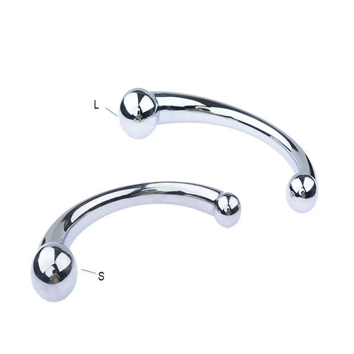 Double Anal Elegant Steel Ended Stainless 5858 Hook 0825